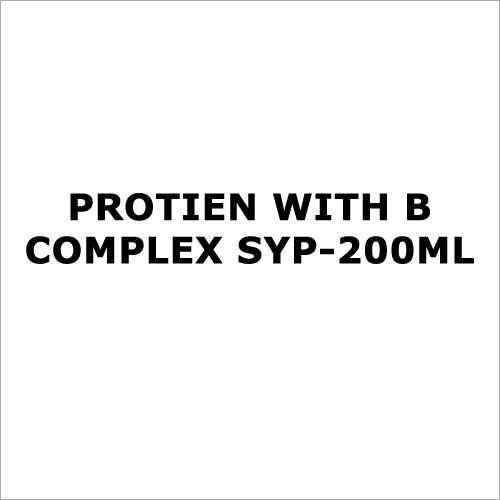 Protien with B complex syp-200ml
