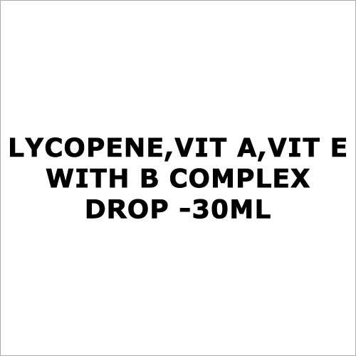 Lycopene,Vit A,Vit E with B complex drop -30ml