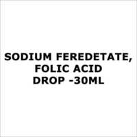 Sodio Feredetate, gota cida Folic -30ml