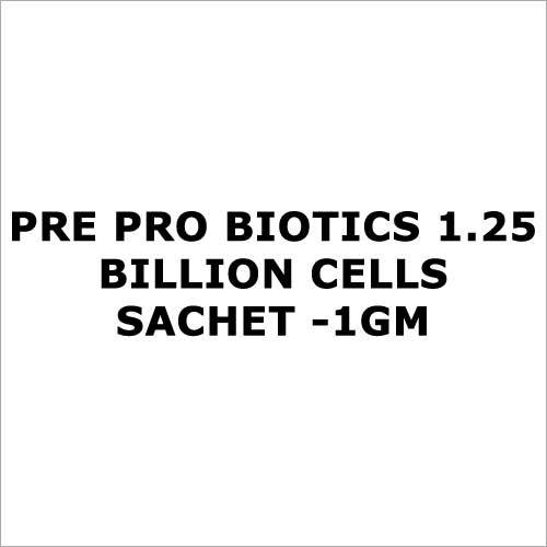 Pre pro biotics 1.25 billion cells sachet -1gm