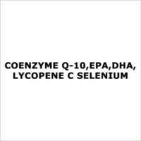 Coenzima Q-10, EPA, DHA, selenio del lycopene C