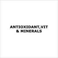 Antioxidante, Vit y minerales