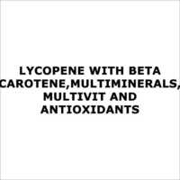 Lycopene with beta carotene,multiminerals,multivit and antioxidants