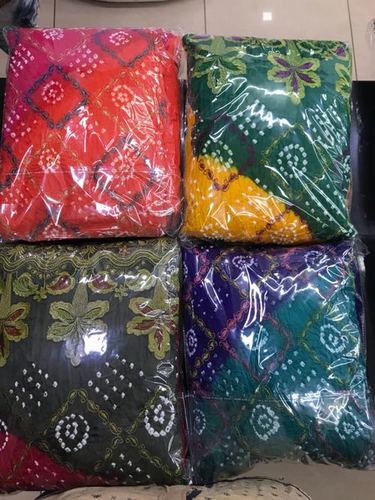 Bandhani ladies dress material