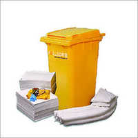 Wool And Plastic Trolley Bin Spill Kits