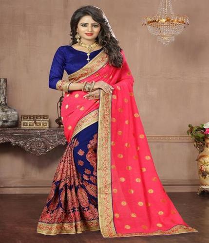 Multi Silk Georgette Saree