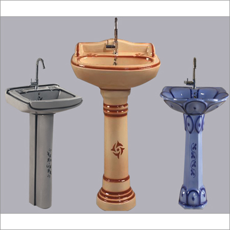 Rustic Wash Basin Pedestal