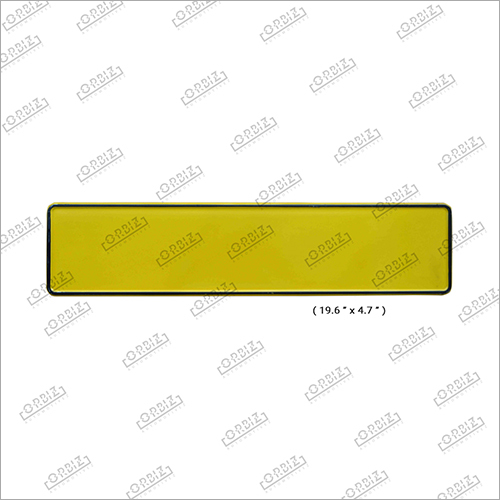 Taxi Car Long Number Plate