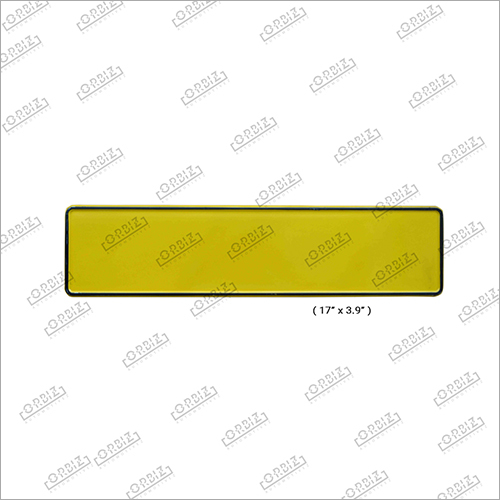 Taxi Car Medium Number Plate