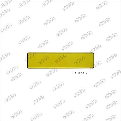 Taxi Car Mini Number Plate