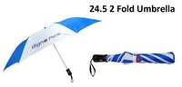 Two Fold Umbrella - Durable Waterproof Fabric | Compact Design, Wind Resistant, Uv Protection