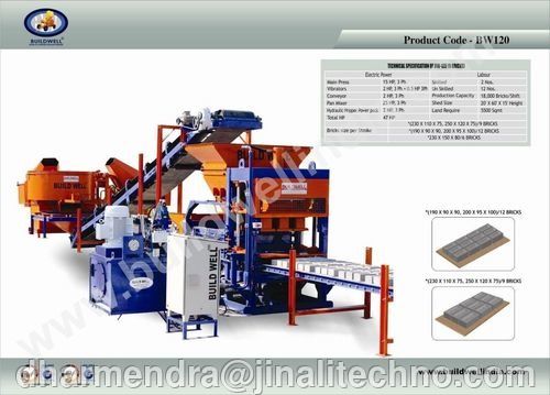 BW-120 9 Bricks Fully Automatic Plant