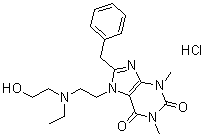 Bamifylline Hydrochloride - C17H23N5O2.HCl, 361.86 g/mol , 99.5% Purity, White to Off-white Appearance, Water Soluble | Store in Dry, Cool Place
