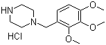 Trimetazidine Dihydrochloride - Crystalline Powder, â¥99% Purity, â¤10 Micron Particle Size, White Solid