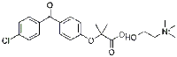 Choline Fenofibrate Api - Cas No: 853195-40-7
