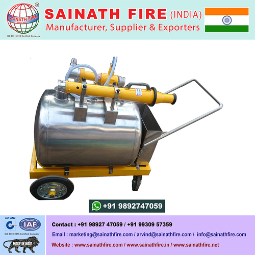 Mobile Foam Trolley By SAINATH FIRE