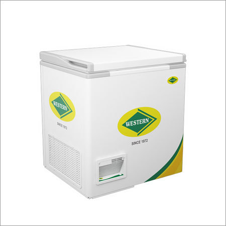 Western Hard Top Freezer - Plastic, 760x695x855 mm Dimensions, White Color | Automatic Defrost, 239L Gross Volume, 1 Year Warranty