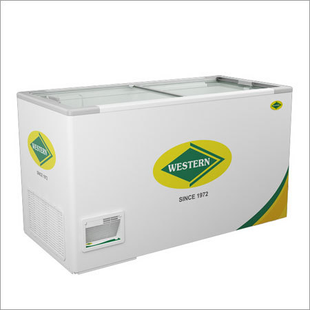 Glass Top Chest Freezer Capacity: 500 Liter