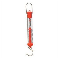 Red And Transparent Laboratory Tubular Spring Scales