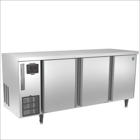 White Ss 3 Door Under Counter Freezer