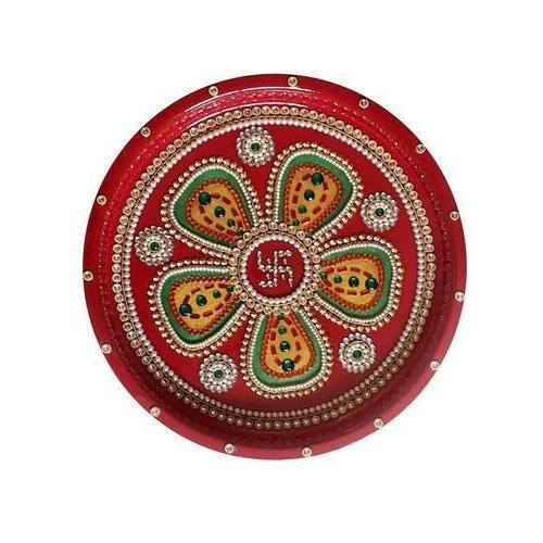 Designer Traditional Pooja Thali