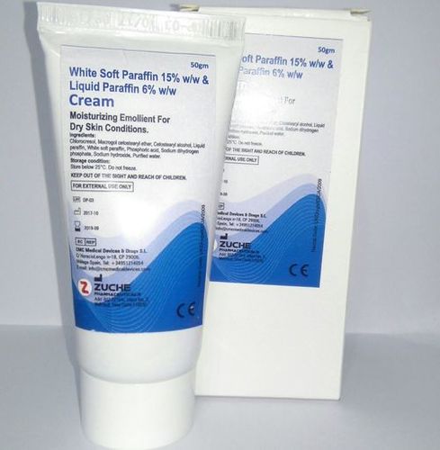 White Soft Paraffin 15% W/W & Liquid Paraffin 6% W/W Cream