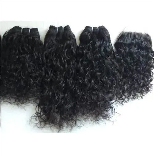 Raw Indian Curly Human Hair