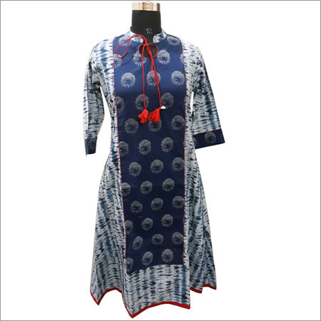 Ladies Long Cotton Kurti