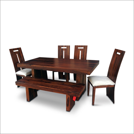 Polyester Modern Burma Teak Dining Sets