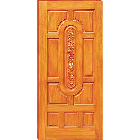 Solid Wood Wooden Engraved Panel Door
