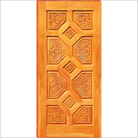 Wooden Panel Door Application: Office