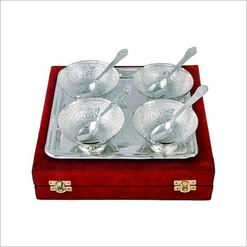 Silver Plated Four Bowl Set
