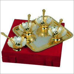 Silver Plated Brass Bowl Set