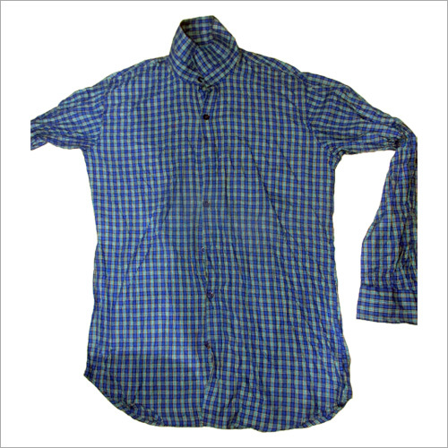 Mens Cotton Check Shirt