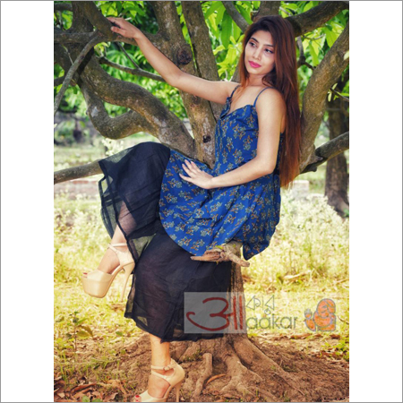 Ladies Ajrak Print Top