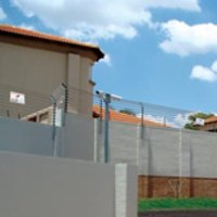 Power Fencing with Concertina Fencing