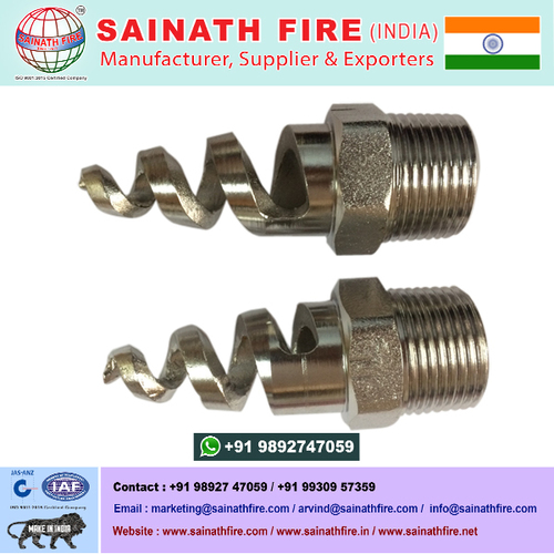 Industrial Water Spray Nozzles By SAINATH FIRE