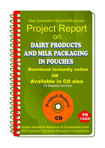 Dairy Products and Milk Packaging in pouches manufacturing eBook