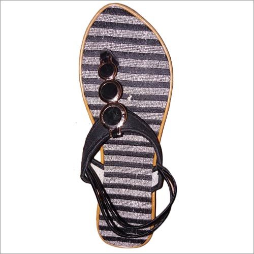 Ladies Flat Jute Slipper