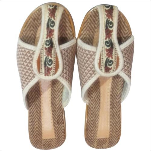 Ladies Fancy Jute Slipper