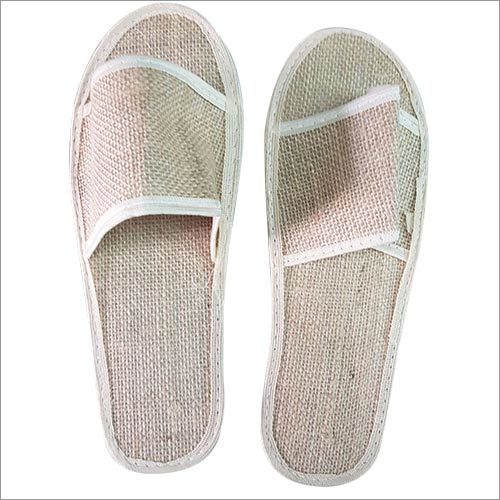 Hotel Room Jute Slippers