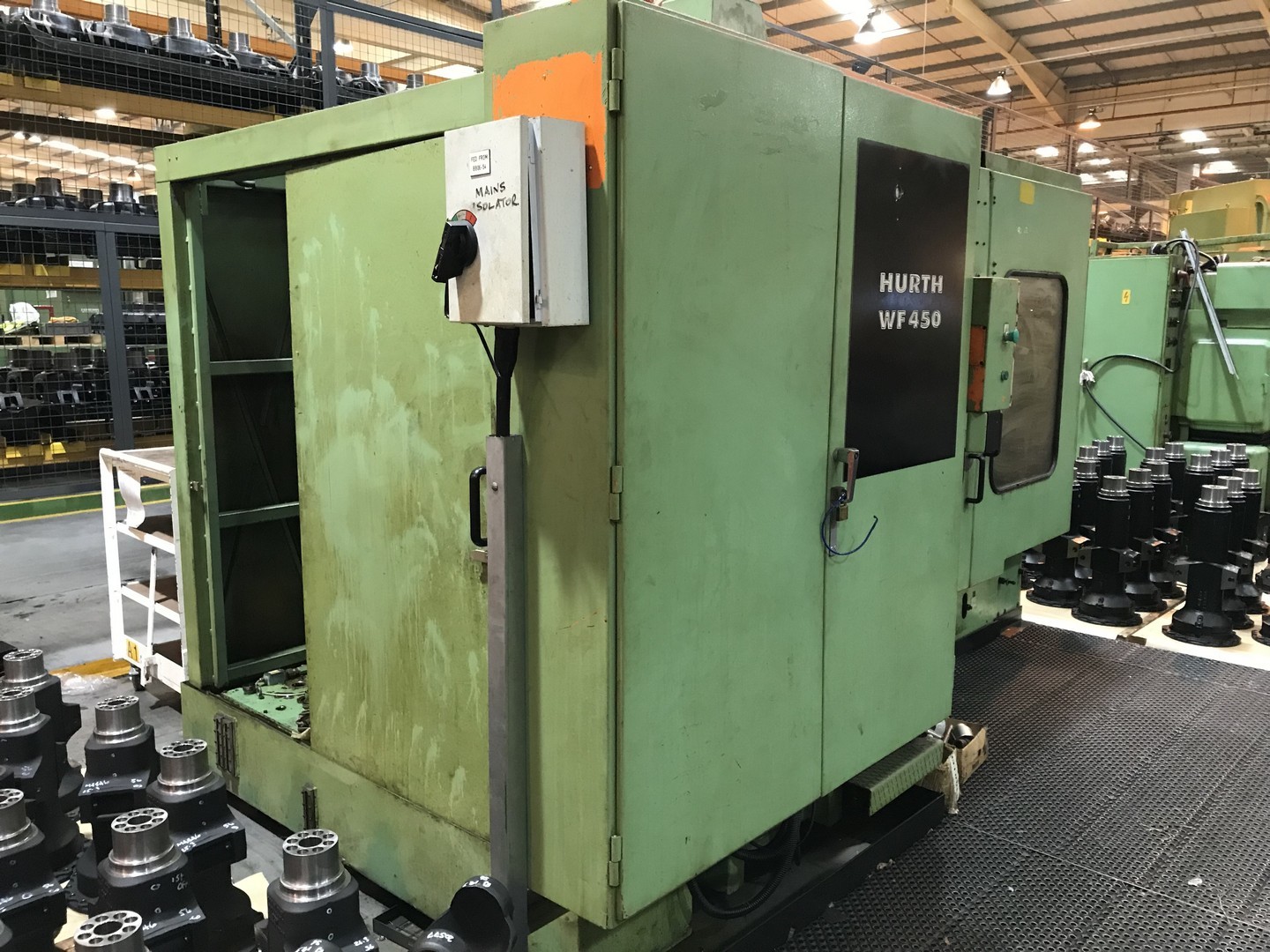 Gear Hobber Heavy Duty Universal Production  Hurth WF 450 For Sale