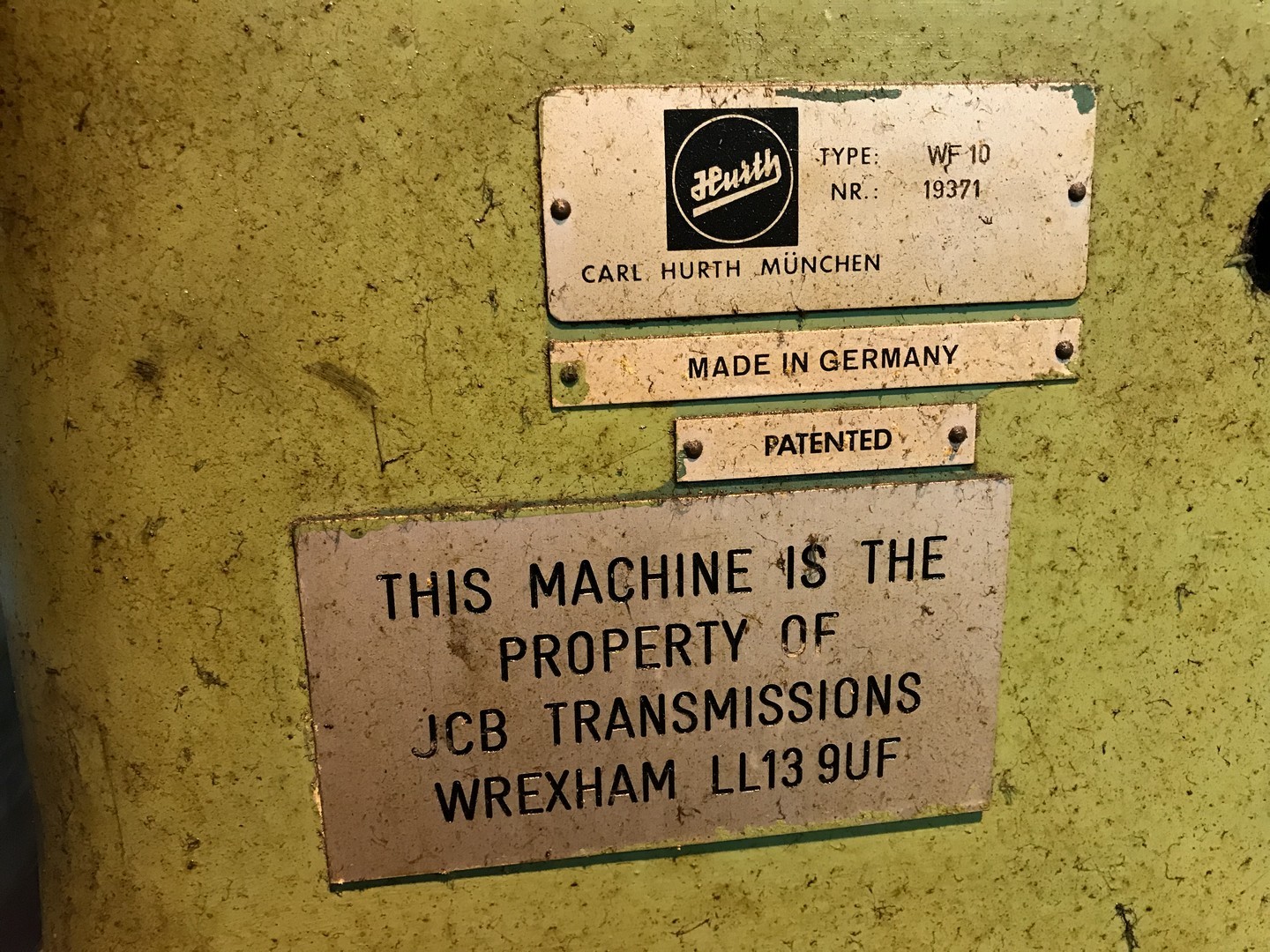 Hurth WF10 HEAVY PRODUCTION GEAR HOBBER FOR SALE