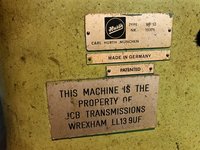 Hurth WF10 HEAVY PRODUCTION GEAR HOBBER FOR SALE