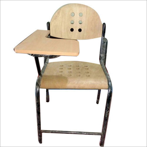 Student Writing Pad Wooden Chair