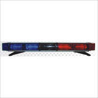 Red Blue White Led Revolving Light Bar For Emergency Vehicle With Siren