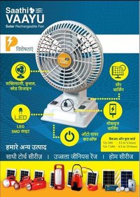 Rechargeable Fan - Color: Black /grey