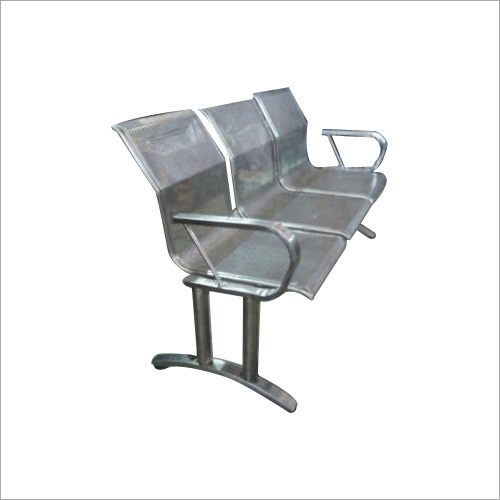 3 Seater SS Waiting Chair