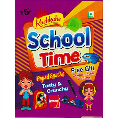 School Time Papad Snacks