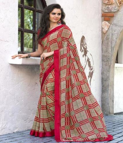 Pure Georgette Saree